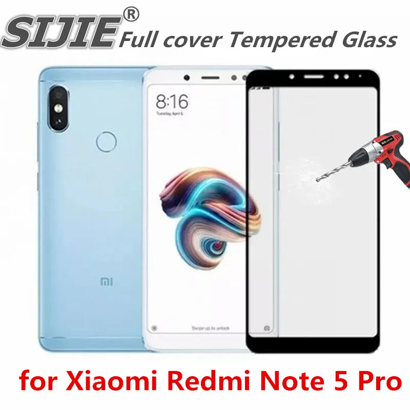Закаленное стекло с полным покрытием для Xiaomi Redmi Note 5 Pro note5 глобальная закаленная