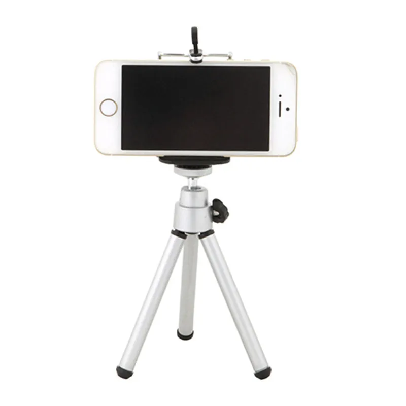 Мини штатив с поворотом на 360 градусов + держатель для телефона iPhone Samsung HTC