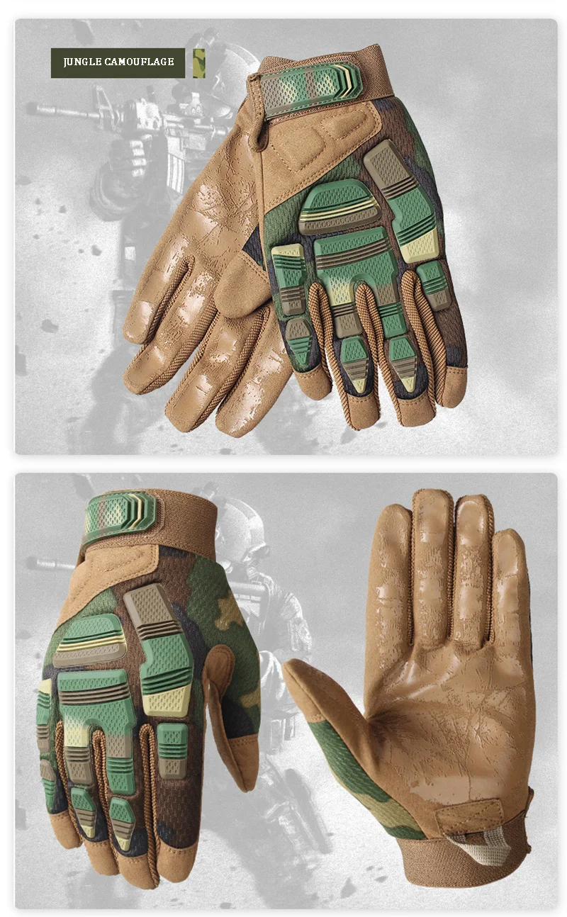 Тактические перчатки для пешего туризма, велоспорта, полный палец, Guantes, военные, армейские, для стрельбы, страйкбола, для велосипедного боя, для охоты, защитные перчатки для мужчин