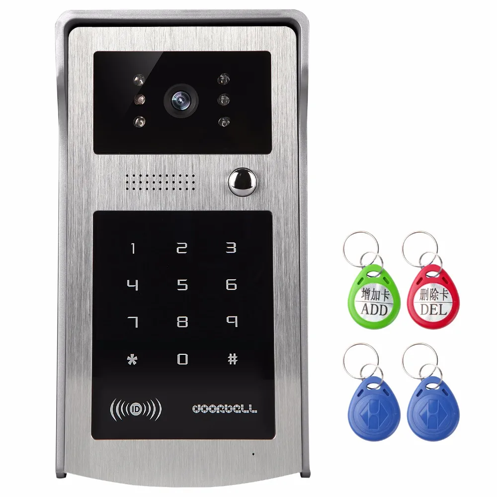 4.3 Inch Touch Keypad Wired Access Control Video Door Phone XSL-IDS-168 | Безопасность и защита