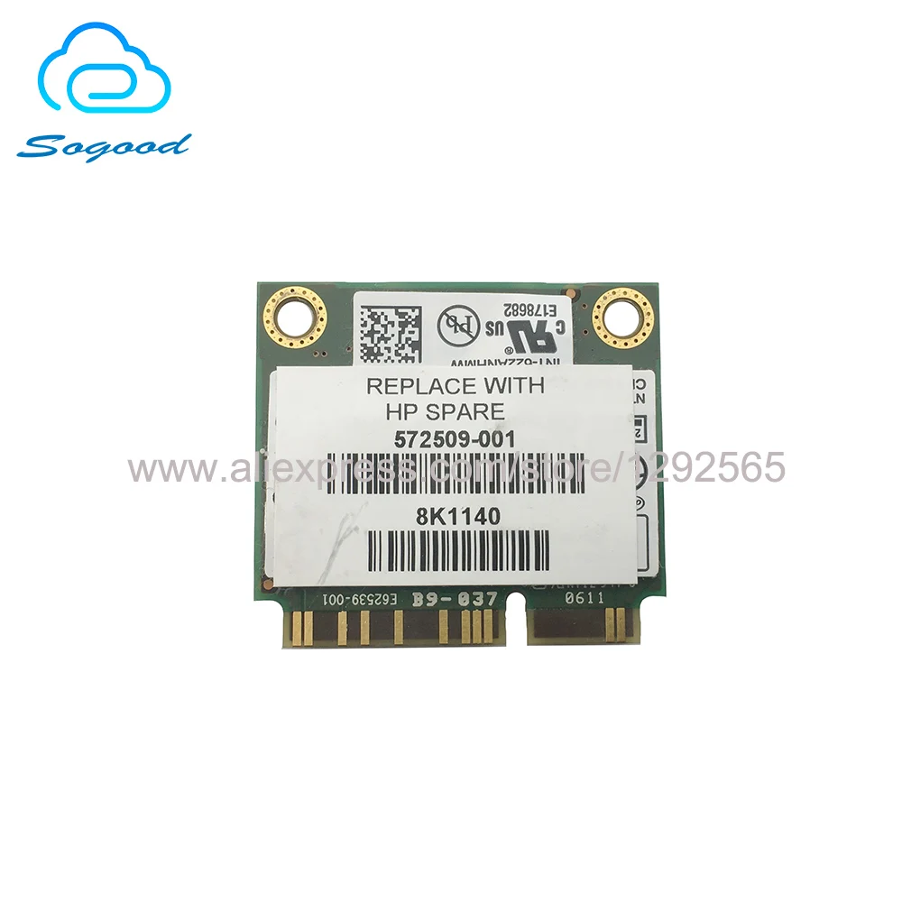 Беспроводная карта для Intel Advance N 6200 622ANHMW 802.11n 2 4G и 5G 300 Мбит/с Mini PCI E HP/ Lenovo Y460 Y560 572509