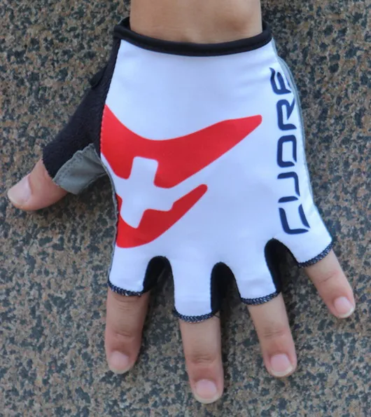 Красный IAM Pro Team 2 вида цветов одна пара Спорт Половина Finger Велоспорт Джерси Прихватки для мангала MTB горный велосипед Велосипедный Спорт гель Прихватки для мангала - Цвет: Красный