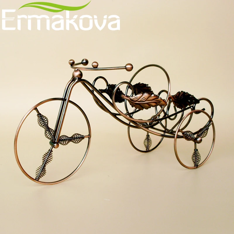 ERMAKOVA металлический Ретро держатель вина винтажная модель мотоцикла с коляской