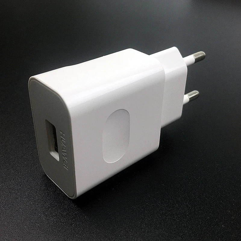 Оригинальное быстрое зарядное устройство huawei p20 lite QC2.0 EU Quick Charge 2A usb type C для Honor play 9 Nova 2 2i 3 3e 4 p9 mate 20 P10 lite