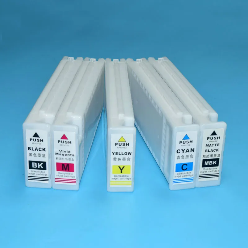 9 PC совместимый картридж полный с пигментными чернилами для Epson T8041 T8049 P6000 P7000 P8000