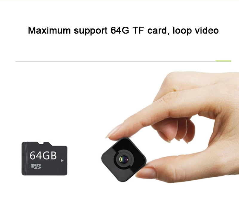 Мини Wifi IP камера инфракрасного ночного видения HD 1080P микро видеокамера для автомобиля Спорт DV Запись видео голос широкий угол 140 градусов