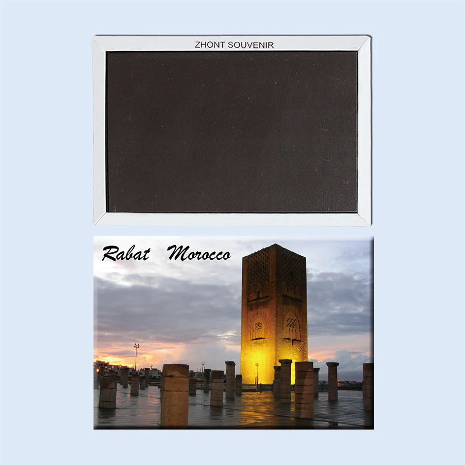 

Rabat Morocco 22603 Landscape Magnetic refrigerator gifts for friends Travel souvenirs