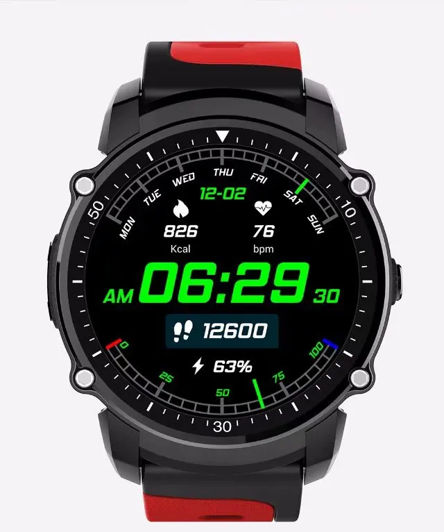 Gps Смарт-часы IP68 Водонепроницаемый Bluetooth 4,0 фитнес-трекер для измерения сердечного ритма многорежимный спортивный мониторинг умные часы