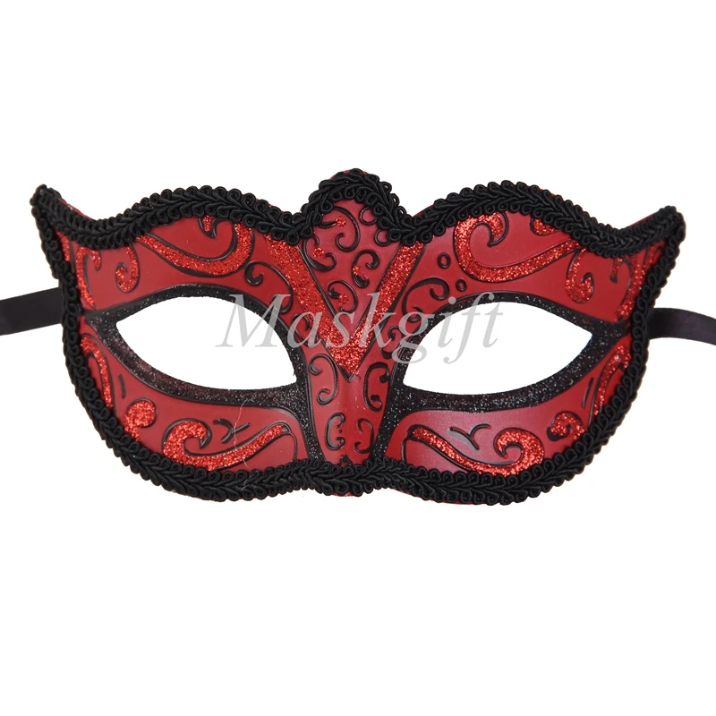 Восхитительная Маскарадная маска 2018 Венецианская Черная Сексуальная женская