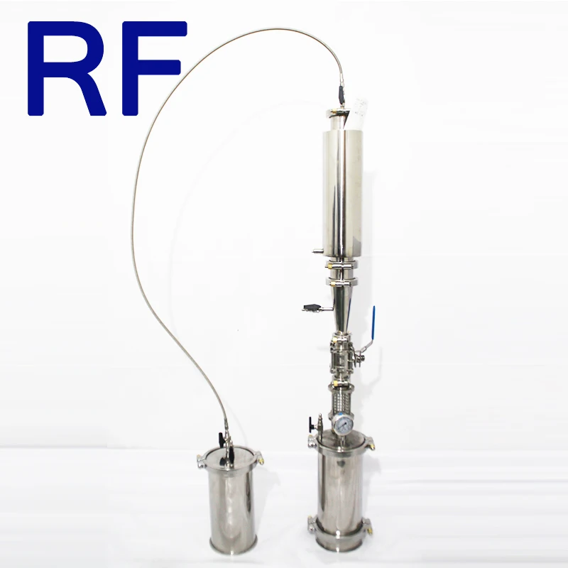 Редуктор RF 3 1 1/2 дюйма с 1/4 &quotMNPT SS304 санитарная нержавеющая сталь BHO экстрактор