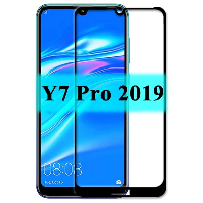 For Y7 Pro 2019 Для huawei Y5 Lite, закаленное стекло Y7 Pro, защитная пленка для экрана Y 5, Huawey 7, полное покрытие Y5lite, защитный светильник - Цвет: For Y7 Pro 2019