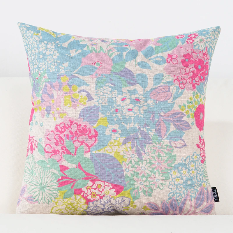 Decorative cushion cover/rural locations flowers cover/customized size sham | Дом и сад