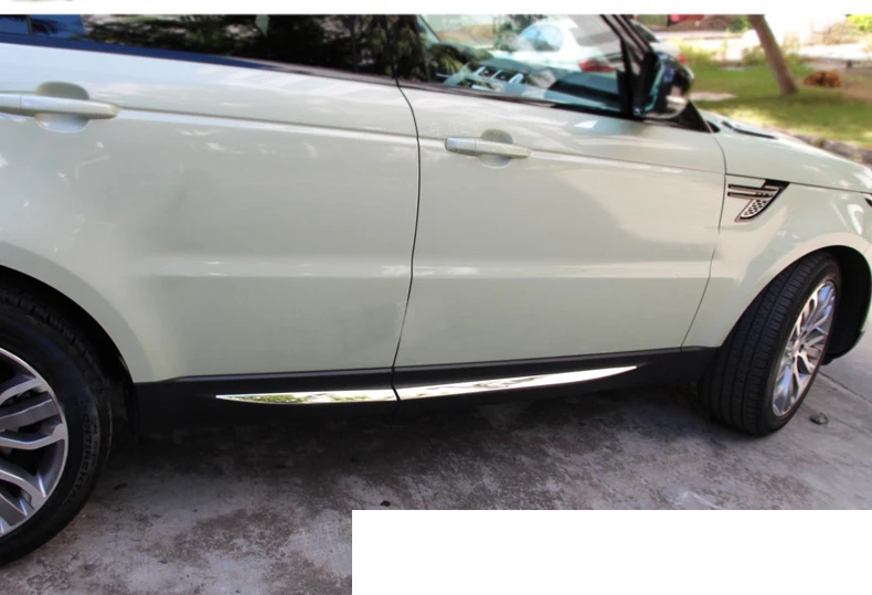 Lsrtw2017 из нержавеющей стали автомобильные молдинги на кузов для Range Rover Sport L494