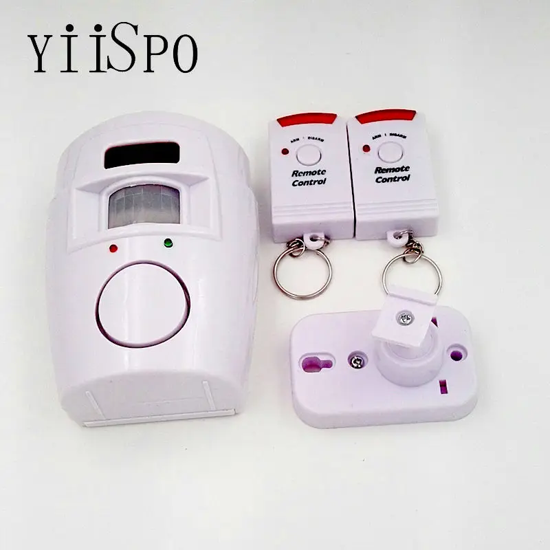 ИК датчик безопасности YiiSPO с 2 пультами дистанционного управления|detector infrared|detector