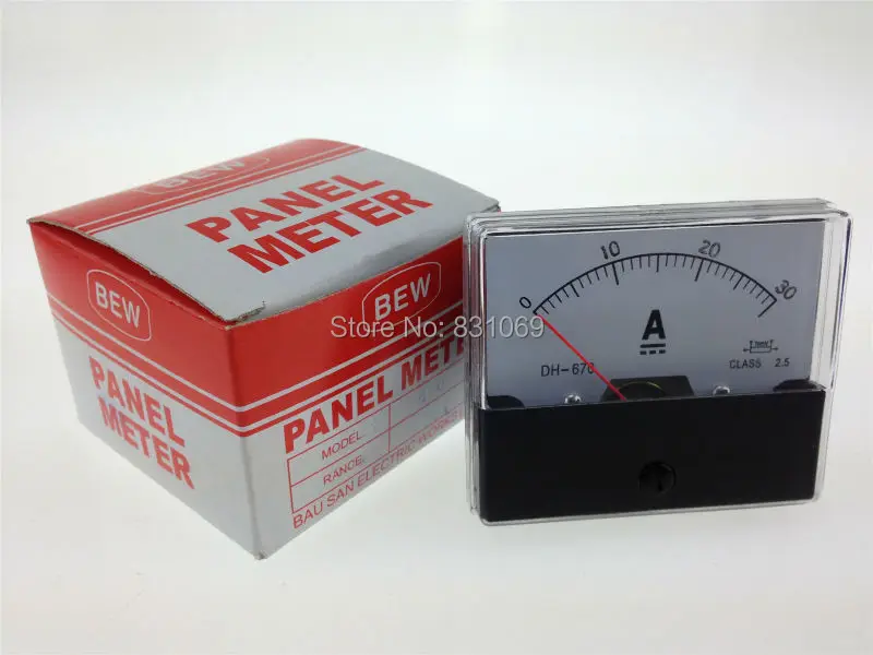 DH670 DC 0 30 А фотопанель измеритель тока амперметр совершенно новый 1 шт.|ammeter dc|ammeter