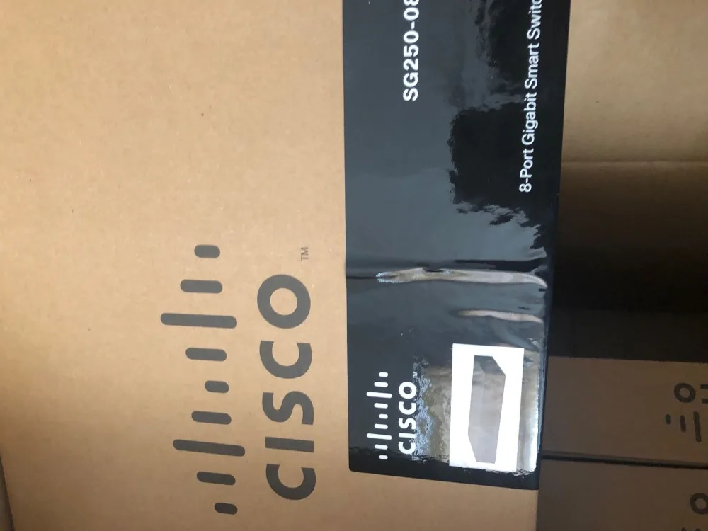 Новые CISCO SG250 08 K9 CN сетевой коммутатор Ethernet 8X10/100/1000 интеллигентая (ый) управления