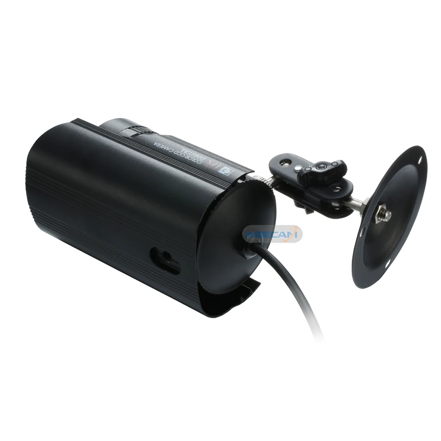 Asecam Новая sony CCD 960 H Effio 1200TVL CCTV Черная пуля Аналоговое наблюдение уличная Водонепроницаемая 36led инфракрасная камера наблюдения
