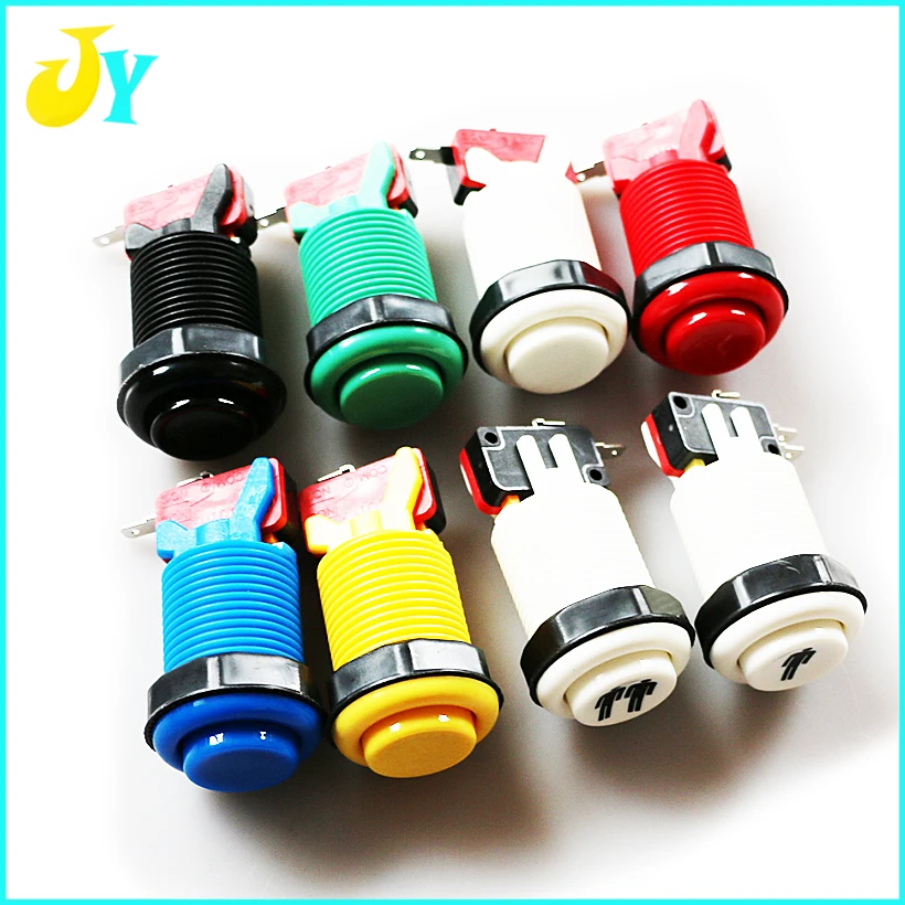 Jamma аркадный Шкаф DIY Kit Нулевая задержка USB аркадный контроллер для подключения к ПК Джойстик в американском стиле 4/8 кнопки