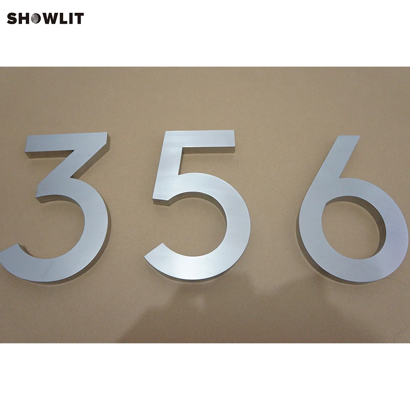 

8'' Height Custom Made Steel House Number and Letters