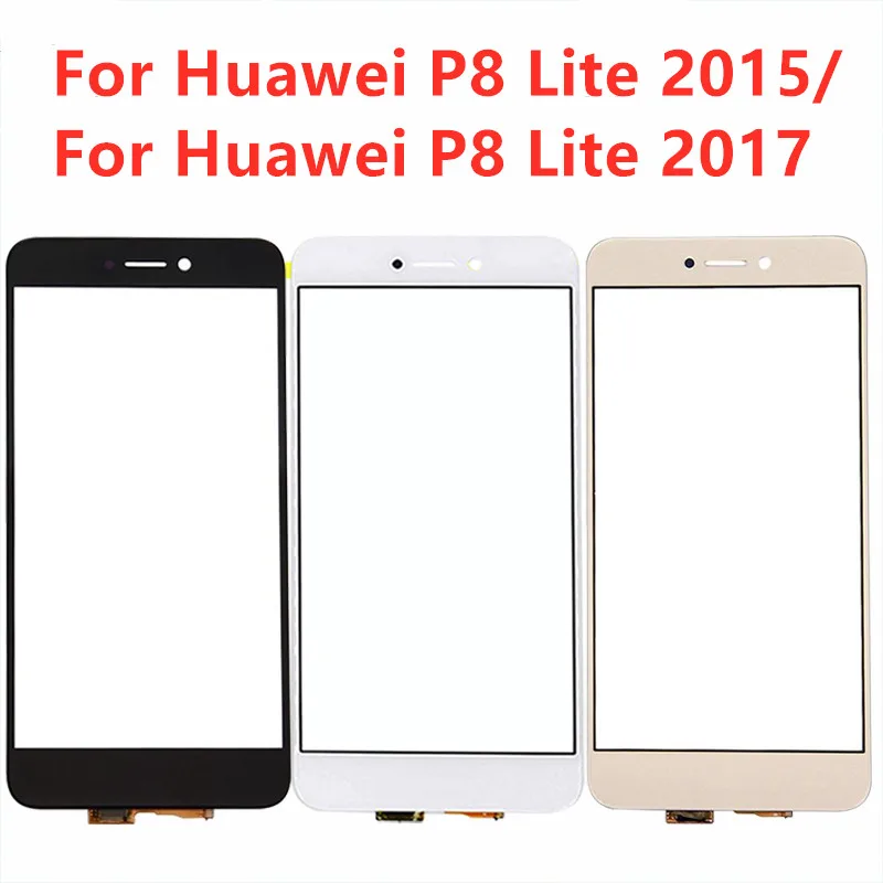 Сенсорная панель для huawei P8 Lite сенсорный экран дигитайзер линза датчика на переднем стекле для huawei P8 Lite сенсорный экран