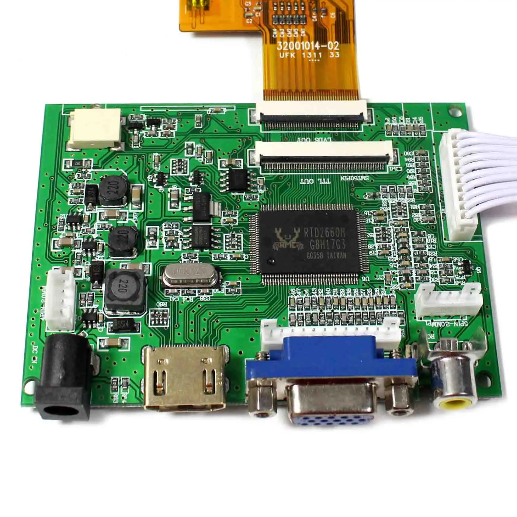 HD MI VGA 2AV ЖК дисплей плата контроллера VS TY2662 V5 8 &quotEJ080NA 04C 1024x768 сенсорный VS080TP A2|panel