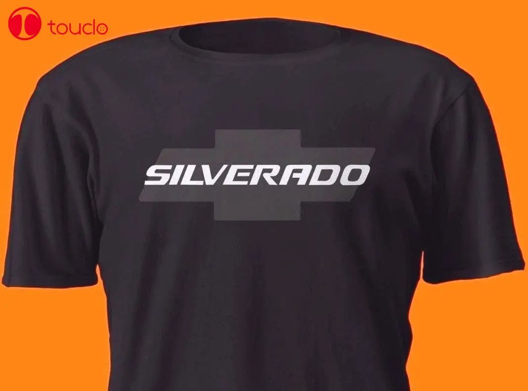 2019 летняя стильная модная черная рубашка Silverado с автомобилем грузовые автомобили