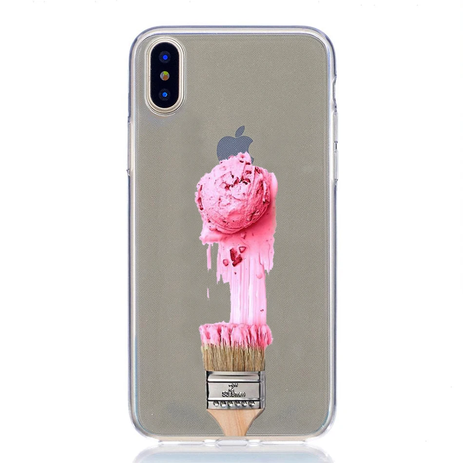 Flower Silicon Phone Case For iPhone 7 8 Plus XS Max XR Rose Floral Cases X 6 6S 5 SE Soft TPU Cover |