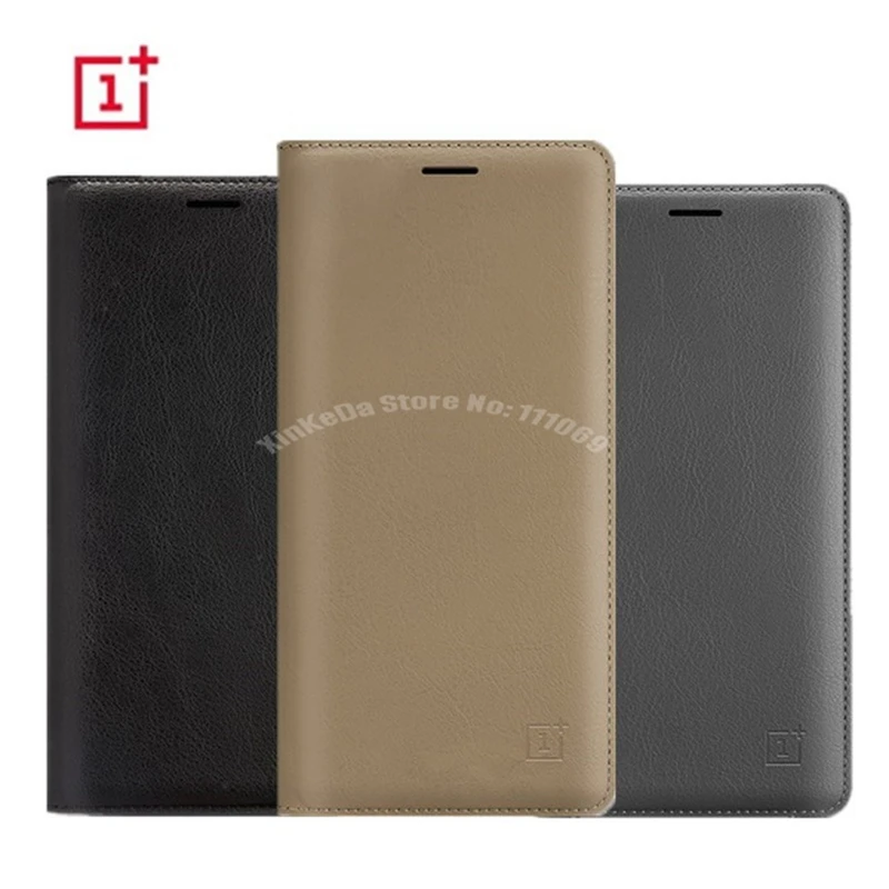100 шт. чехол Oneplus 3 кожаный флип с переключателем холла функцией сна слотом для