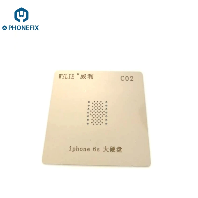 Трафарет PHONEFIX BGA для iPhone 4 4s 5 5c 5s 6 6Plus 6s 6splus 7 7plus Plus | Инструменты