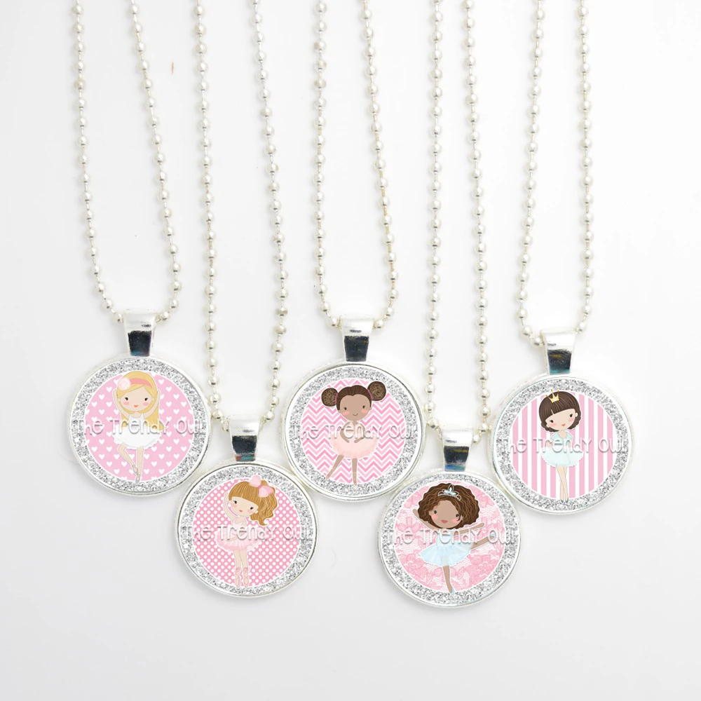 Ожерелье для девочки балерины 5 шт./лот | Украшения и аксессуары