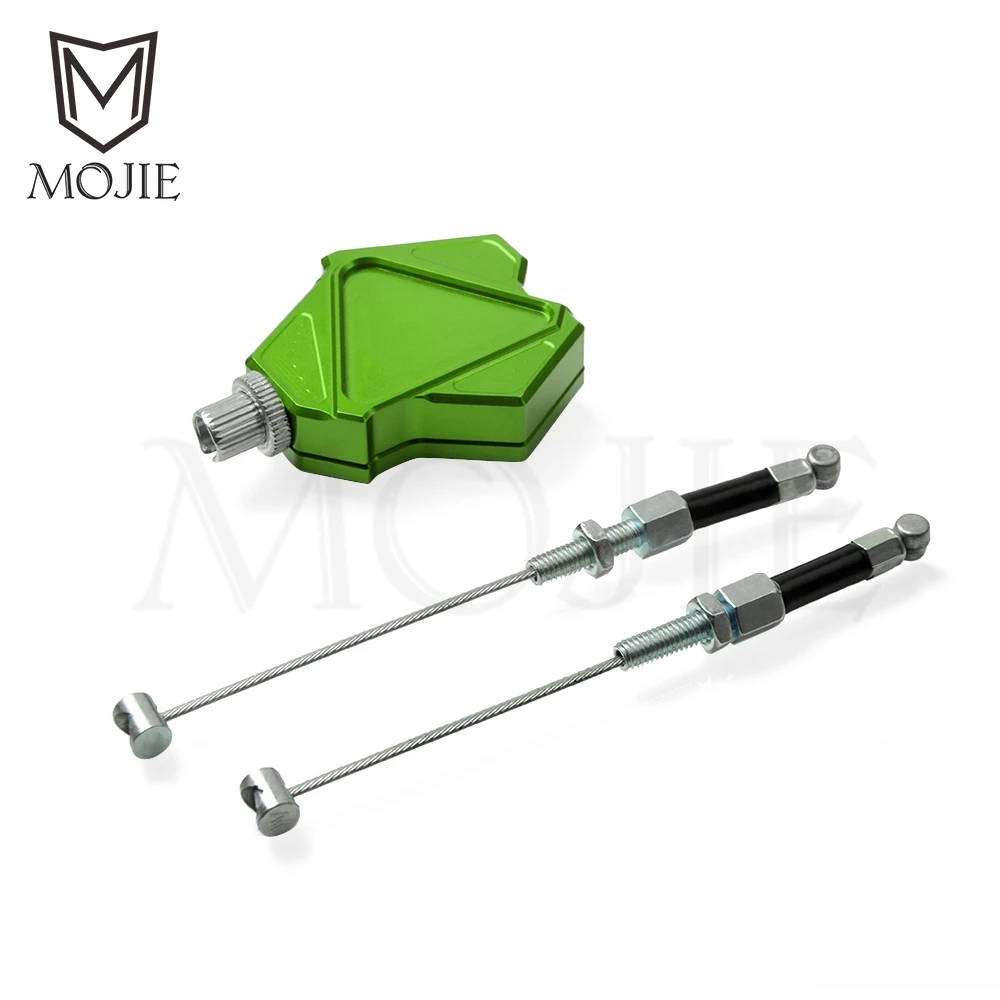 Motorcycle CNC Stunt Clutch Lever Easy Pull Cable System For Kawasaki KLX125 KLX250 D-TRACKER KLX 125 150 250 450 BF S R SR | Автомобили и