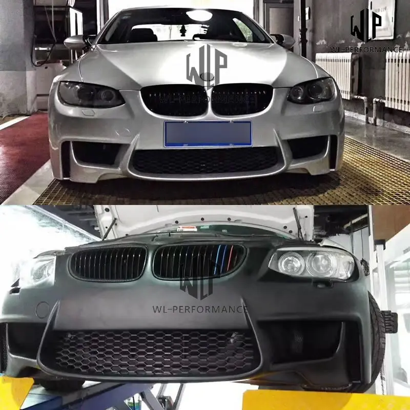 E92 1 м высококачественный Комплект кузова из полипропилена передний бампер с
