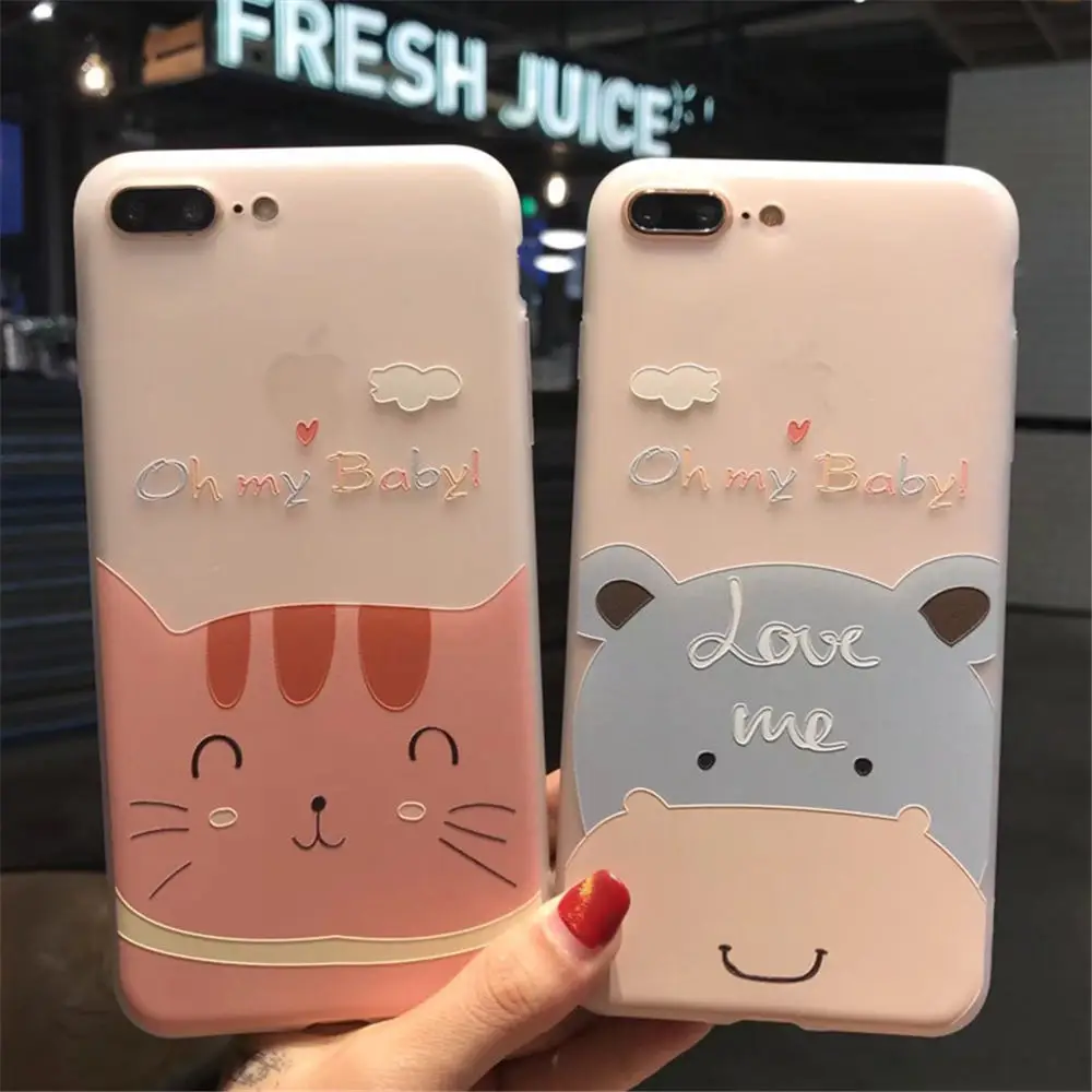 Чехол для iPhone 7, 8, 6, 6S Plus, 5S, SE, X, XR, XS Max, фламинго, кролик, чехлы для телефона, мягкая задняя крышка из ТПУ