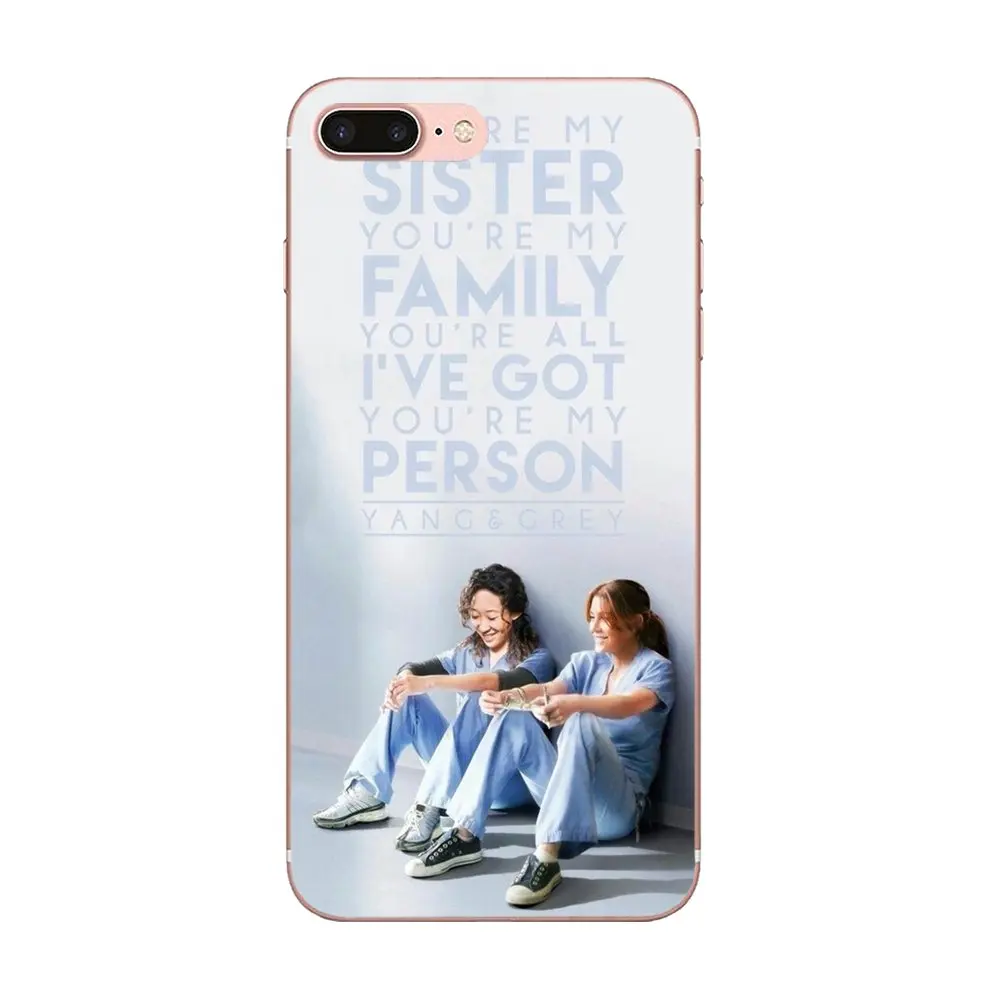 Американский ТВ Greys Анатомия восхитительный ТПУ чехол для Huawei Nova 2 V20 Y3II Y5 Y5II Y6 Y6II Y7
