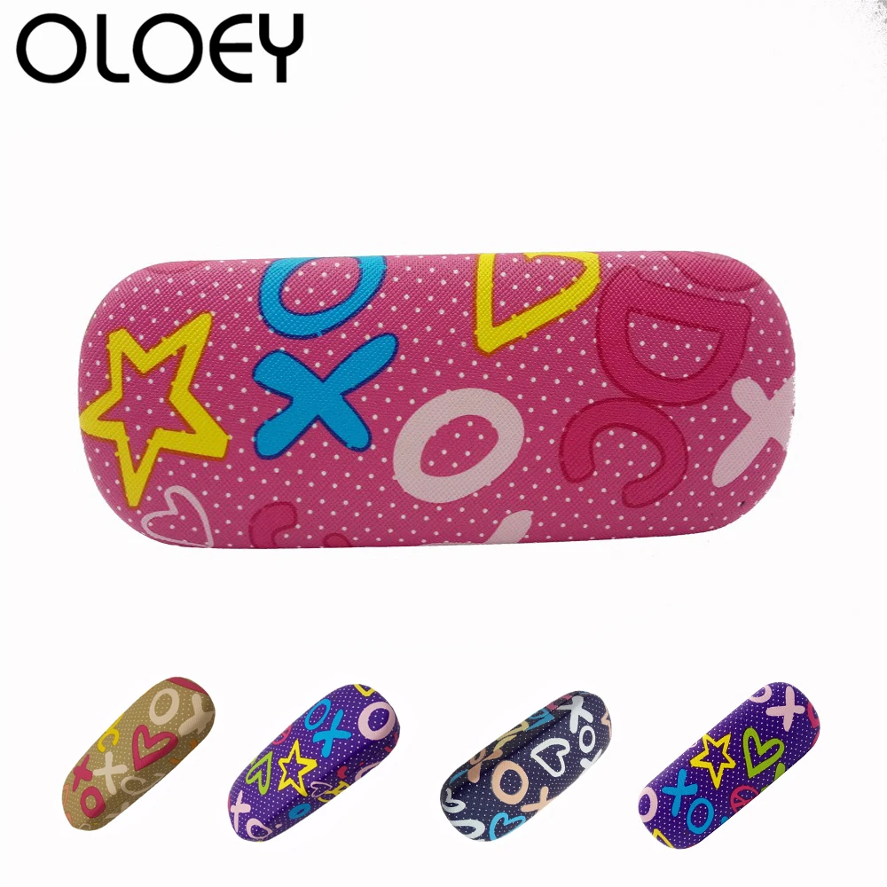OLOEY 2018 модный Чехол для очков мужчин и женщин с мультипликационным принтом
