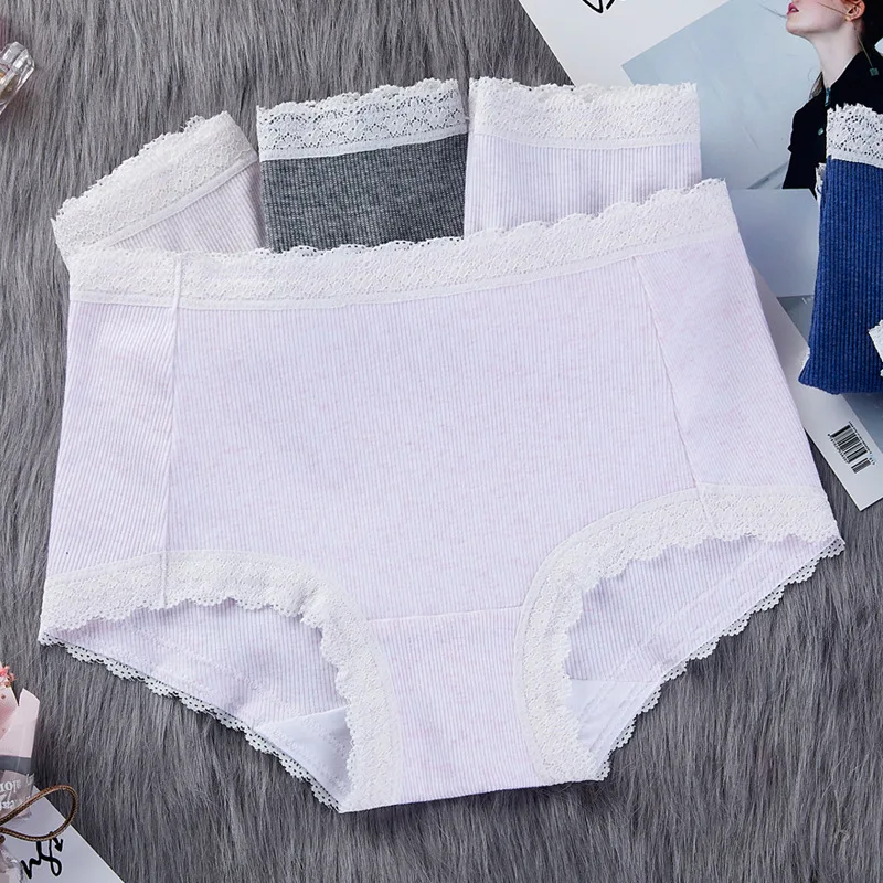 Panties Sexy Women Underwear Cotton Transparent Mesh Breathable Briefs Low-Rise Bow Floral Panty for Ladies Girls 2pcs |
