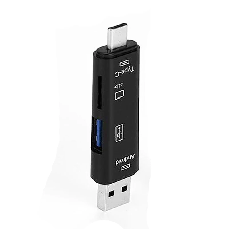Все в 1 Usb 3,1 кард-ридер высокоскоростной SD TF Micro SD кард-ридер Тип C USB C Micro USB памяти OTG кард-ридер
