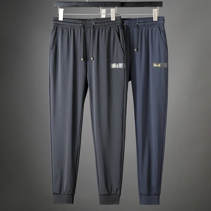 Мужское нижнее белье JSBD летние легкие Стрейчевые брюки из ледяного шелка с