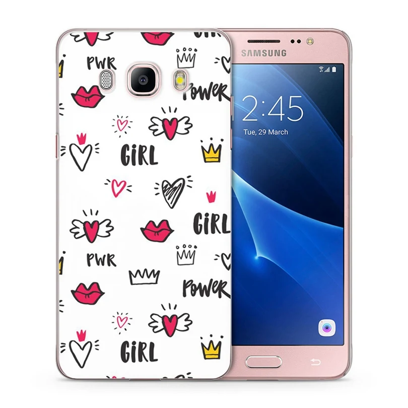TPU чехол для Samsung Galaxy S7 edge S9 Plus A3 A5 2016 2017 prime J1 J2 J3 J5 J7 цветной мягкий задней панели