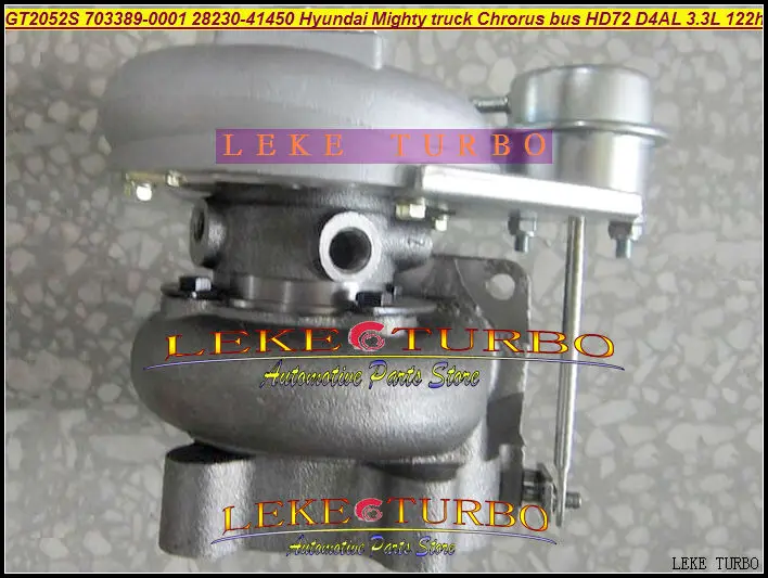 Турбокомпрессор GT2052S 703389-0001 703389-0002 28230-41450 703389 Для Hyundai Might Truck Chrorus bus HD72 D4AL 3.3L 122HP |
