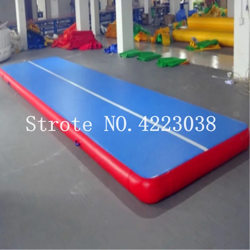 Дешево Бесплатная доставка 12x2x0,2 м надувные гимнастические коврики воздушная дорожка надувная воздушная барабана надувная воздушная дорожка ковр...