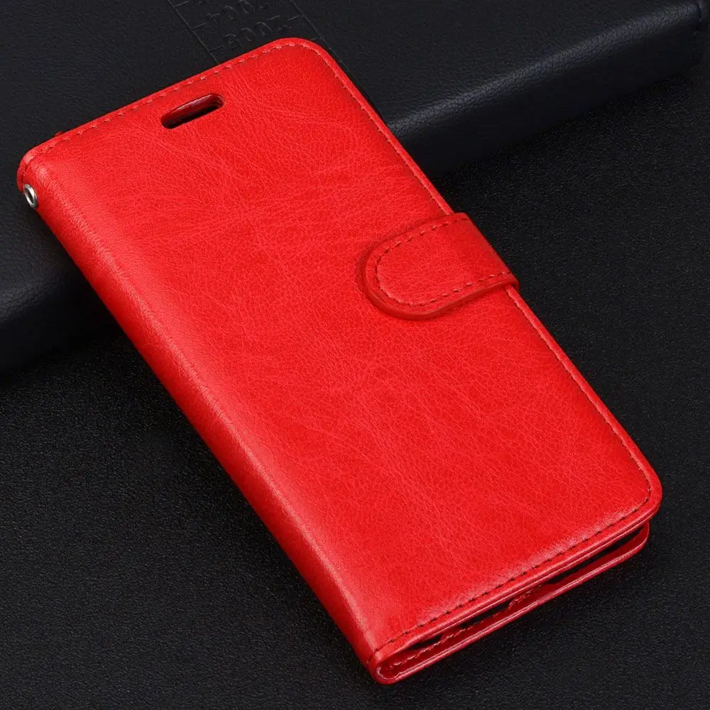 Откидная крышка для Xiaomi Redmi Note 7 6 Pro Чехол телефона кожаный чехол Prowith стенд