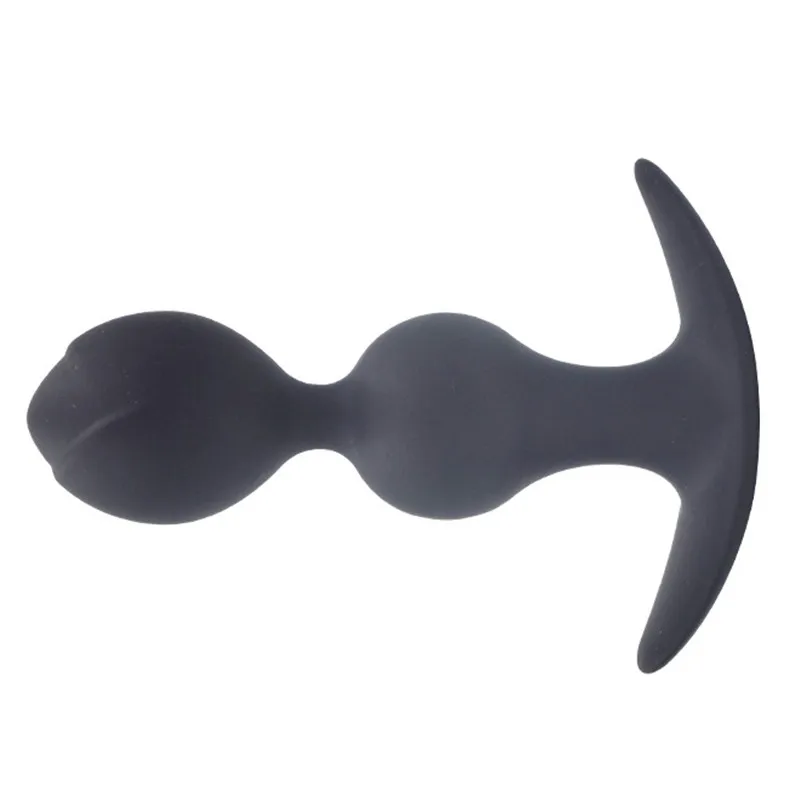 Unisex Silicone Butt Plug Anal Sex Toys Man Women Gay Waterproof Beads Adult Products Prostate Massager Anus | Красота и здоровье