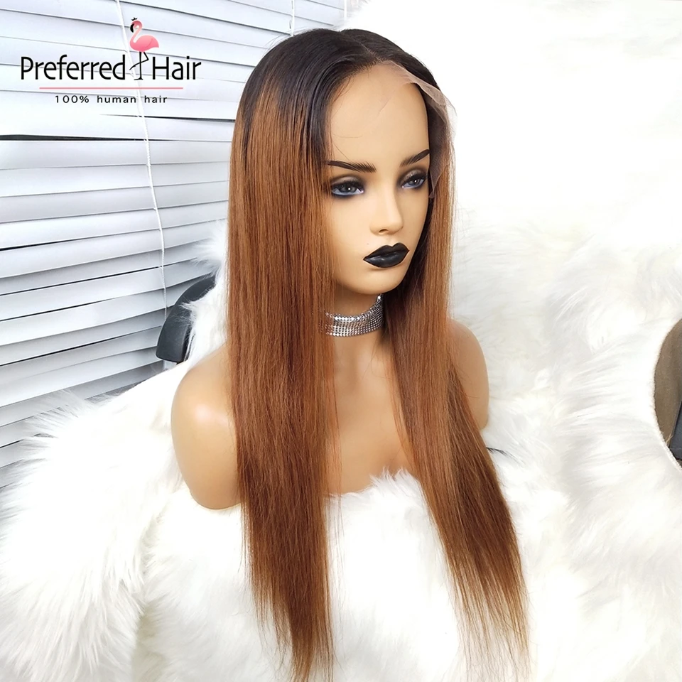 Предпочтительный 613 парик на фронте шнурка с предварительно выщипанной линией волос Омбре человеческие волосы парик Remy бразильские прозрачные парики шнурка для женщин