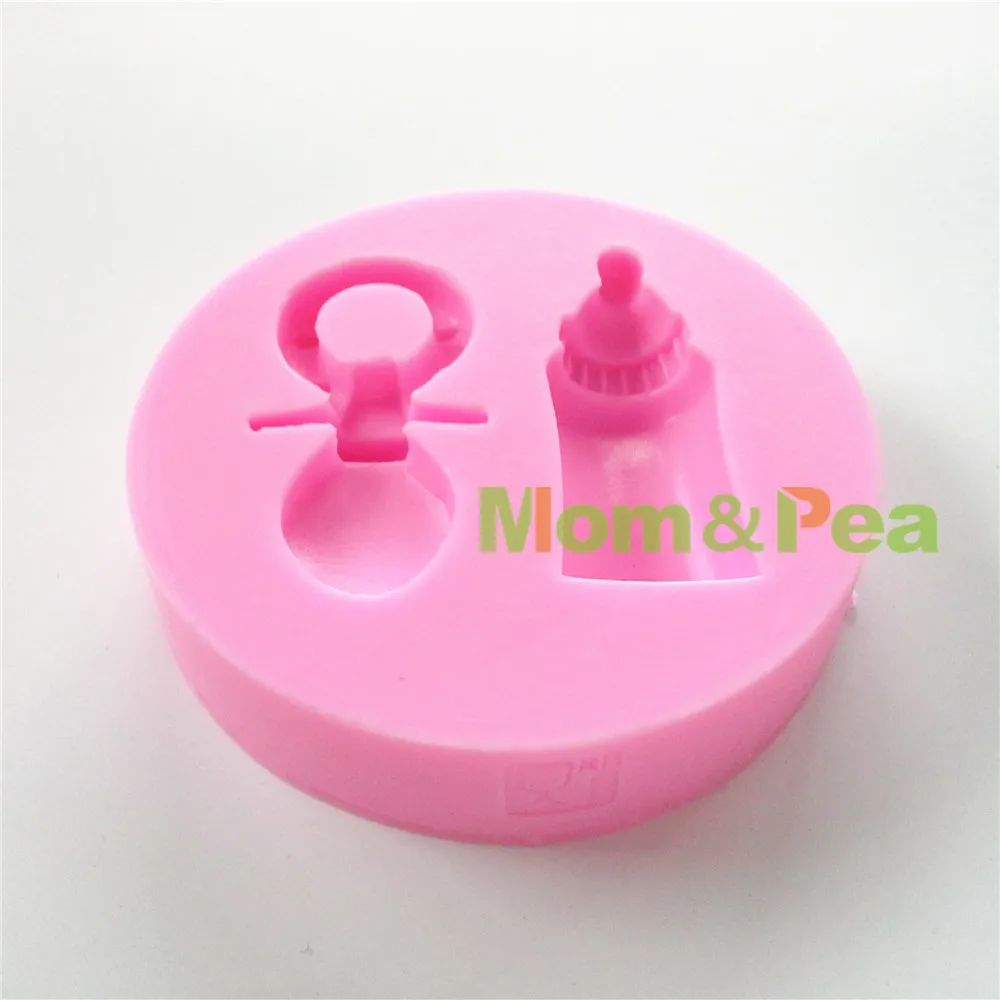 0704 Бесплатная доставка силиконовая форма в форме молочной бутылки Mom &amp Pea