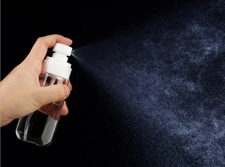 12pcs/lot 30ml 60ml 80ml 100ml Plastic Spray Bottle Mist Sprayer UPG Cosmetic Refillable for Travel | Красота и здоровье