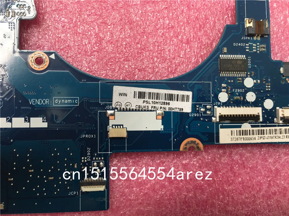 Оригинальный ноутбук Lenovo ThinkPad YOGA 12 материнская плата i3 i3-5005U CPU 4G FRU 00HT789 |