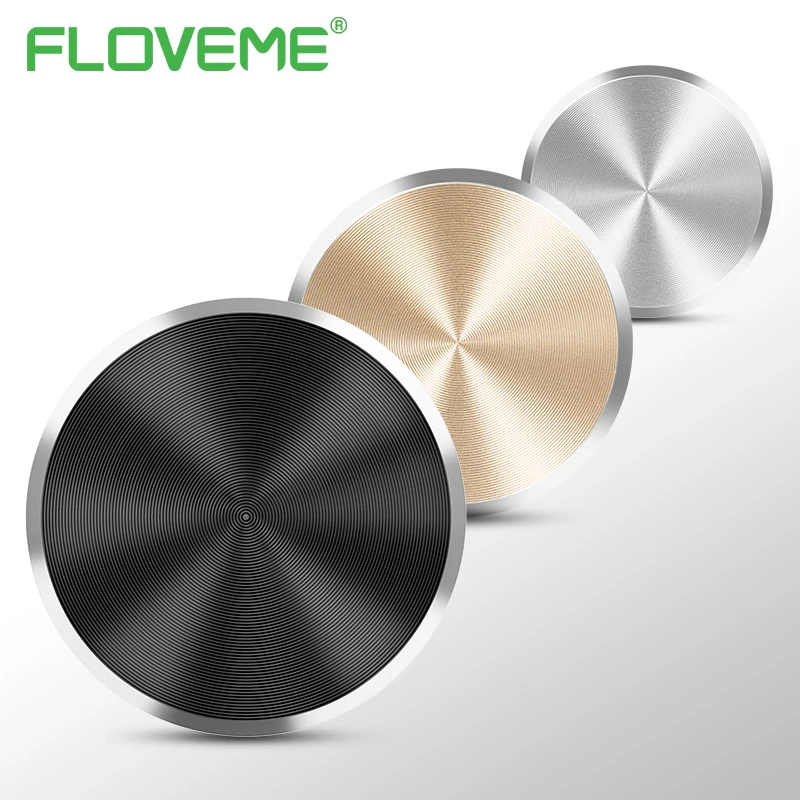 FLOVEME металлическая пластина магнитный автомобильный держатель для телефона
