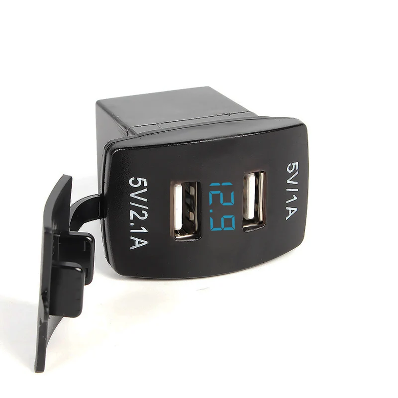 Двойной USB мотоциклетный прикуриватель автомобильный зарядное устройство +