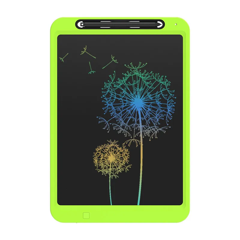 Colors Green NEWYES 1" дюймовый ЖК-планшет для письма, цифровой планшет для рисования, планшет для рукописного ввода, Электронная доска для планшета, новинка - Цвет: Colors Green